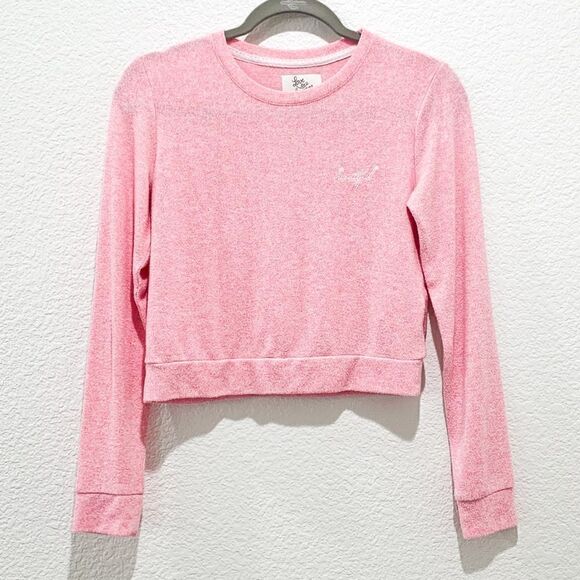 Love 💞to Lounge Soft Crop Sweater - Picture 1 of 4
